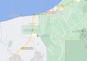 Map of South Lake Tahoe Clinic